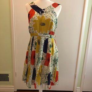 GORGEOUS 100% silk dress from Anthropologie. Sz6